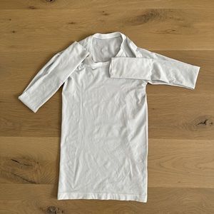 lululemon swiftly tech long sleeve in white